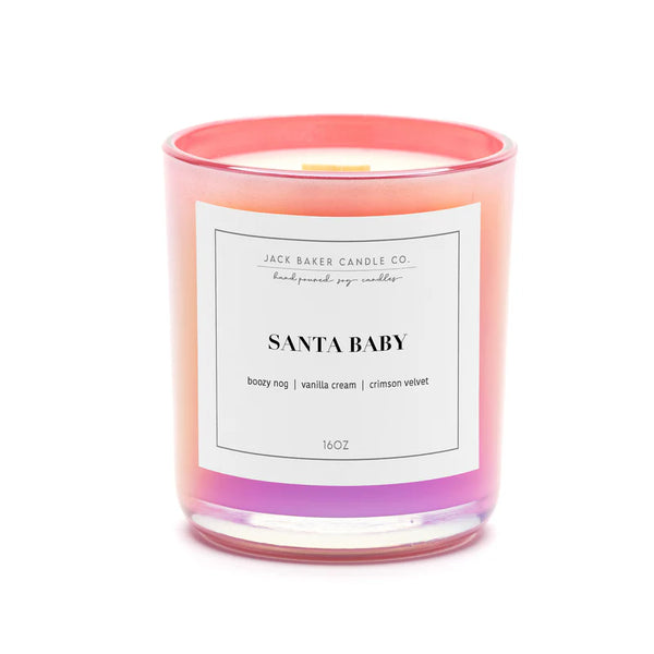 Santa Baby candle