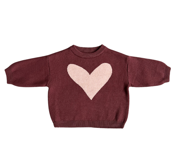 Heart Knit Sweater