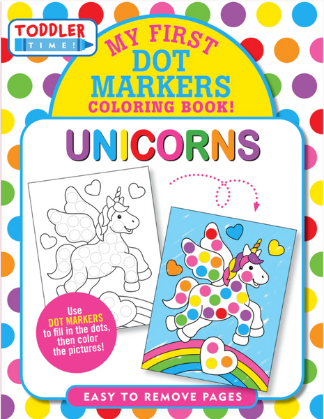 My First Dot Markers Coloring Book - Unicorns