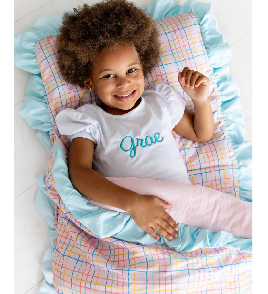 Nap Mat - Pink Plaid