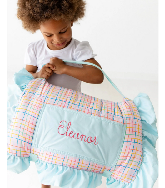 Nap Mat - Pink Plaid