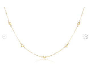 15" Choker Simplicity Chain Gold - Classic Gold 4mm