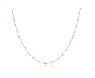 15" Choker Simplicity Chain Gold - Classic Gold 2mm