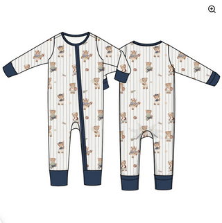 Mixed Sports Bears Convertible Romper