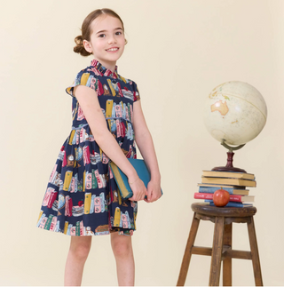 Fatima Dress - Bookshelf