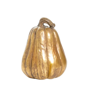 9.25" Gold Pumpkin (Assorted Styles)