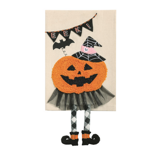Pumpkin Dangle Leg Towel