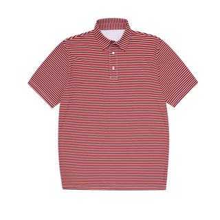 Garnet Stripe Polo