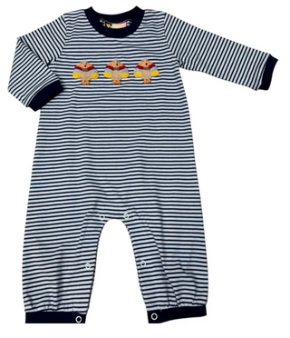 Turkey Trot Boys Romper