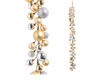 4' Champagne Ball Garland