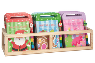 Christmas Color-By-Sticker Books (Assorted)