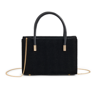 Charlotte Top Handle Bag Black