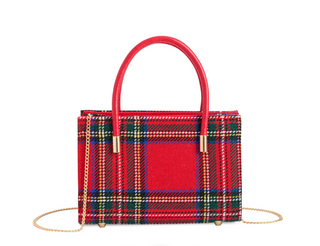 Charlotte Top Handle Bag Red