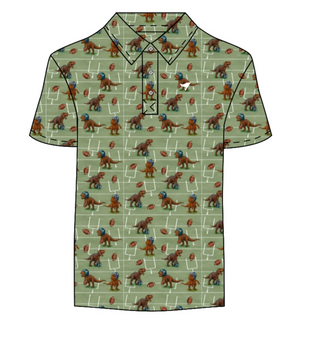 Dino Football Polo