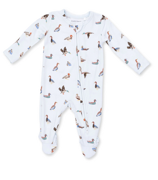 American Ducks 2 Way Zipper Footie