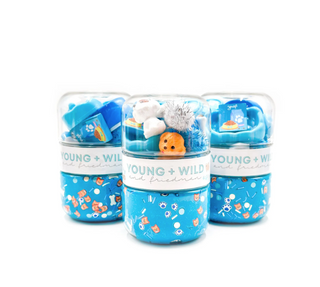 Grab & Go Dough Jar - Blue Pet Shop