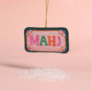 Handcrafted Beaded Ornament - Mahj