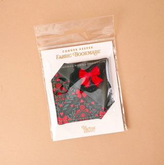 Corner Keeper Fabric Bookmark - A Merry Moment