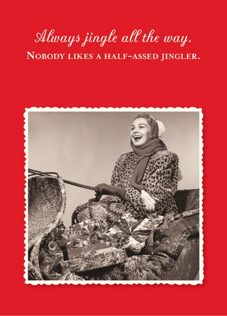 Jingle All The Way Holiday Card