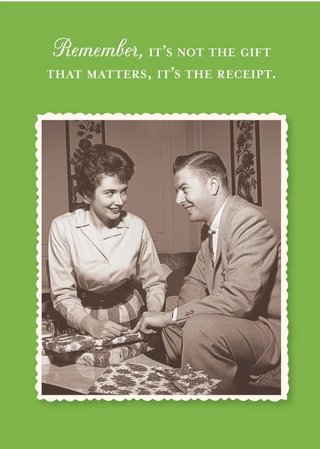 Receipt Holiday Card