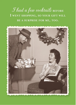 Surprise Holiday Card