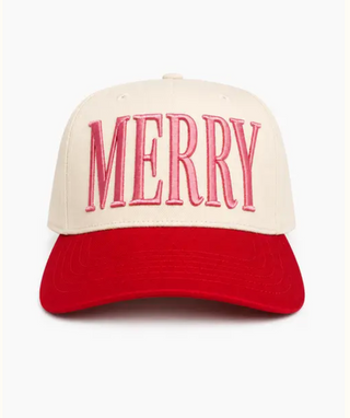 Merry Puff Embroidered Hat