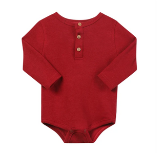 Aynor Henley Onesie - Red