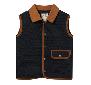 Fisher Padded Vest - Navy