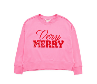 Very Merry Pearls Relaxed Sweatshirt