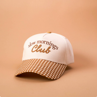 Slow Mornings Club Hat