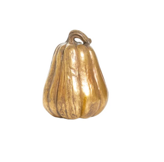 9.25" Gold Pumpkin (Assorted Styles)