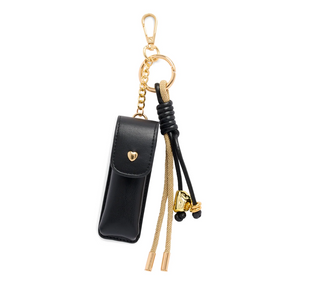 Lipstick Case Bag Charm/Key Ring (Assorted Colors)