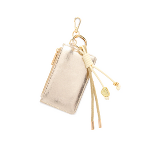 Zippy Card Case Bag Charm (Assorted Colors)