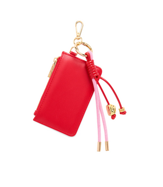 Zippy Card Case Bag Charm (Assorted Colors)