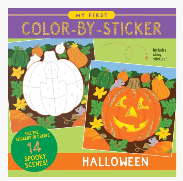 My First Color by Sticker Book- Halloween