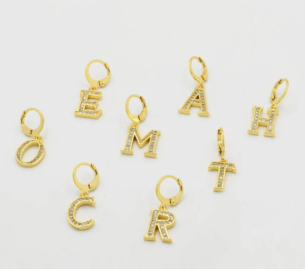 Dainty Initial Gold Charm