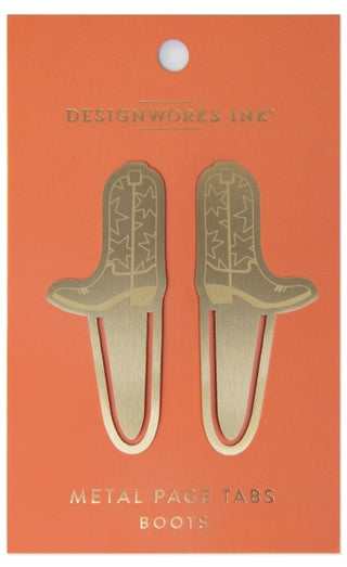 Metal Boot Page Tabs