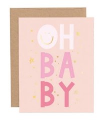 Oh Baby! Baby Greeting Card