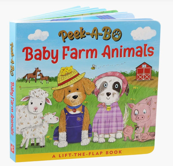 Peek-A-Bo! Baby Farm Animals Board Book