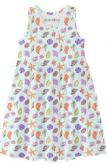 Seashells Sleeveless Dress