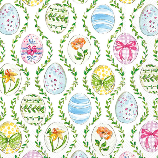 Easter Bunny Eggs Lunch Napkin