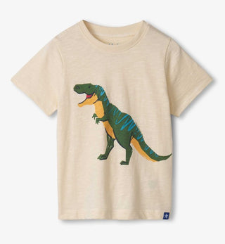 T-Rex Graphic Tee Shirt in White Smoke