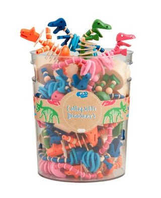 Collapsible Dinosaur Wood Toy (Assorted Colors)