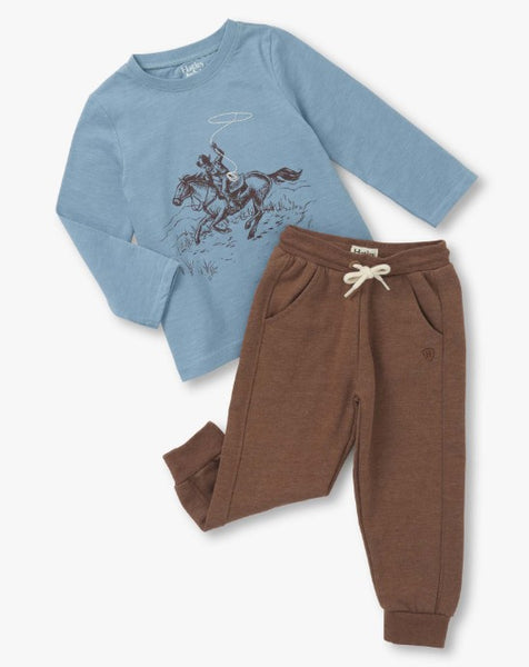 Ranch Graphic Tee & Jogger Set