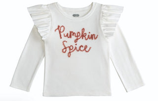 Pumpkin Spice Tinsel Tee in Ivory