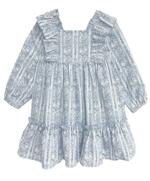 Blue Georgina Floral Dress