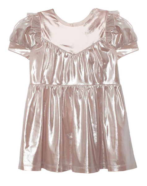 Pink Golden Glow Dress