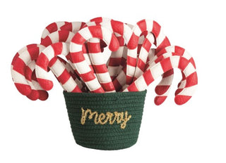 Tin Candy Cane Decoration