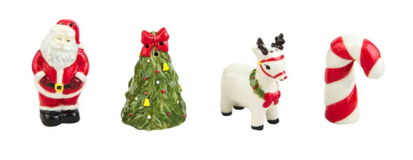 Vintage Christmas Salt & Pepper Shakers (Assorted Styles)