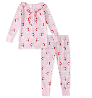 Pink Butterknit 2 Piece Pajama